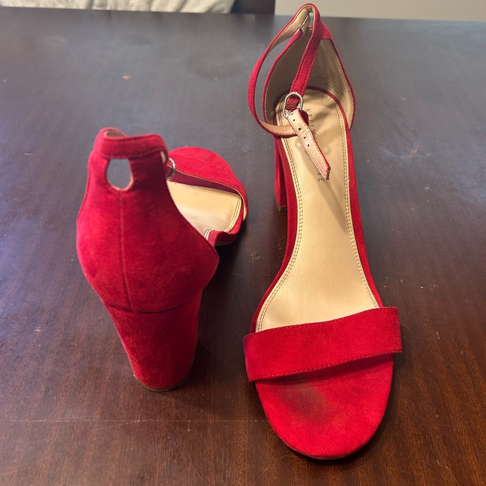 Kelly and Katie Capital Sandal Heel
